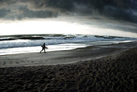 Wrightsville Beach Lone Surfer